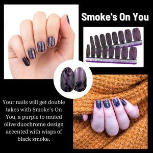 Color Street Nail Strips - Smoke's on You